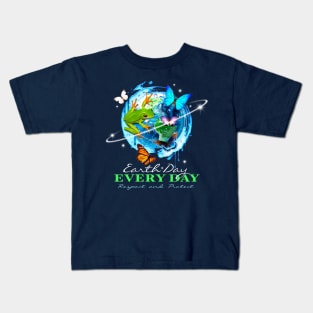 Earth Day - Every Day Kids T-Shirt